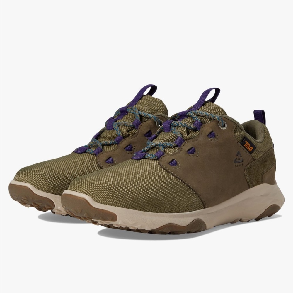 Olive mulberry teva waterproof hiking shoes